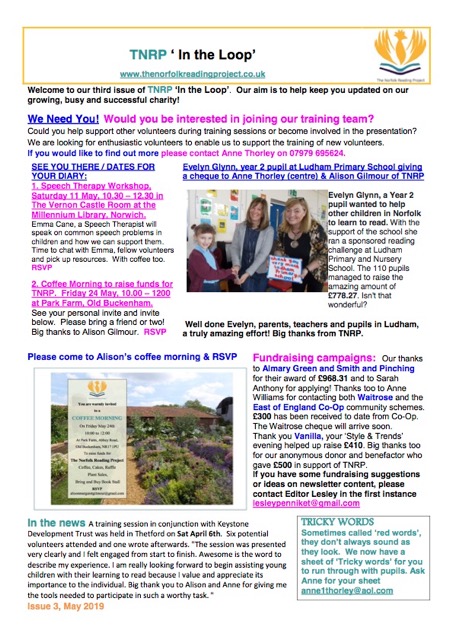 TNRP In the Loop may 2020